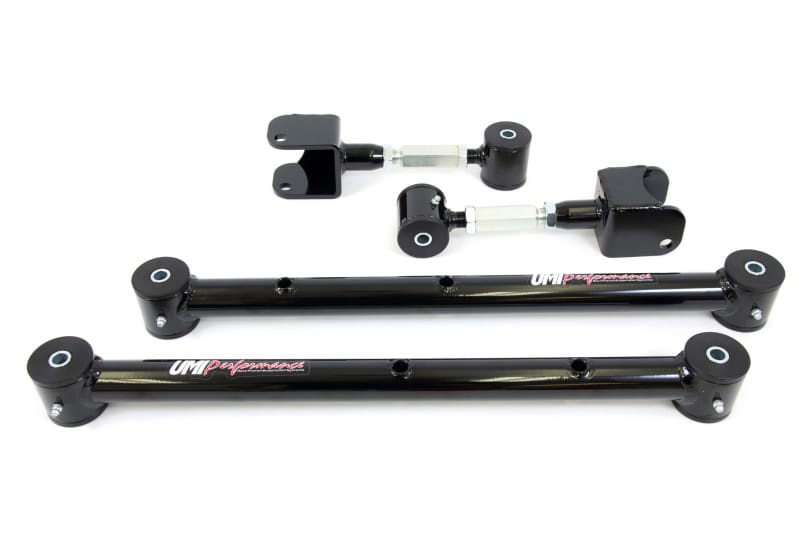 UMI Performance — UMI A-Body control arms kit: tubular lower and adjustable upper, bolt-on upgrade