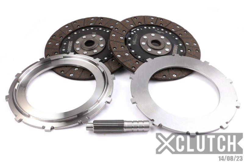 XCLUTCH — Clutch Kit Service Pack; 9" Twin Solid Organic Clutch Discs