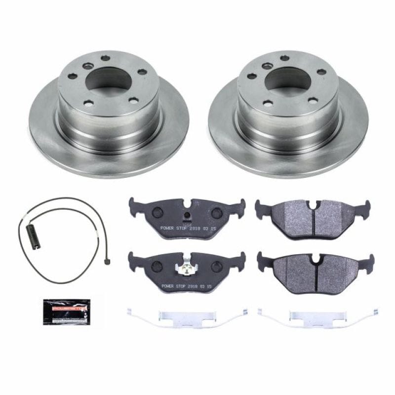 PowerStop — Track Day High-Performance Brake Pad and Rotor Kit