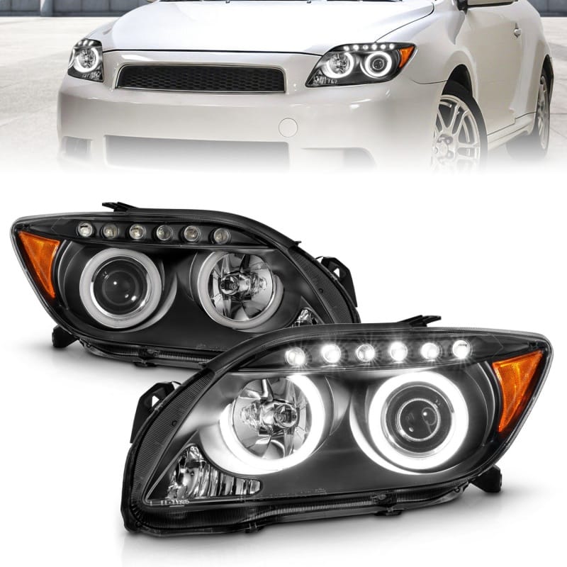 ANZO — Projector Headlight Set w/Halo