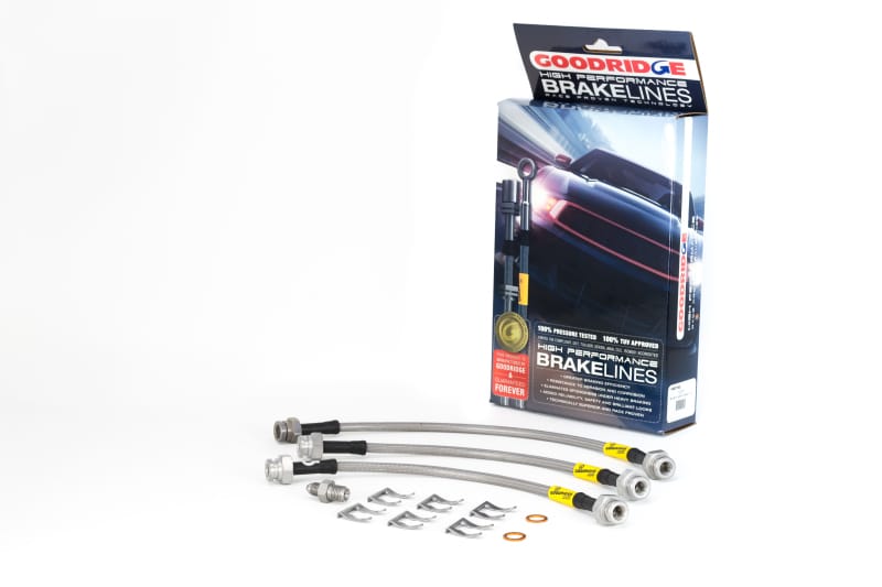 Goodridge — G-STOP SS Braided Brake Line Kit