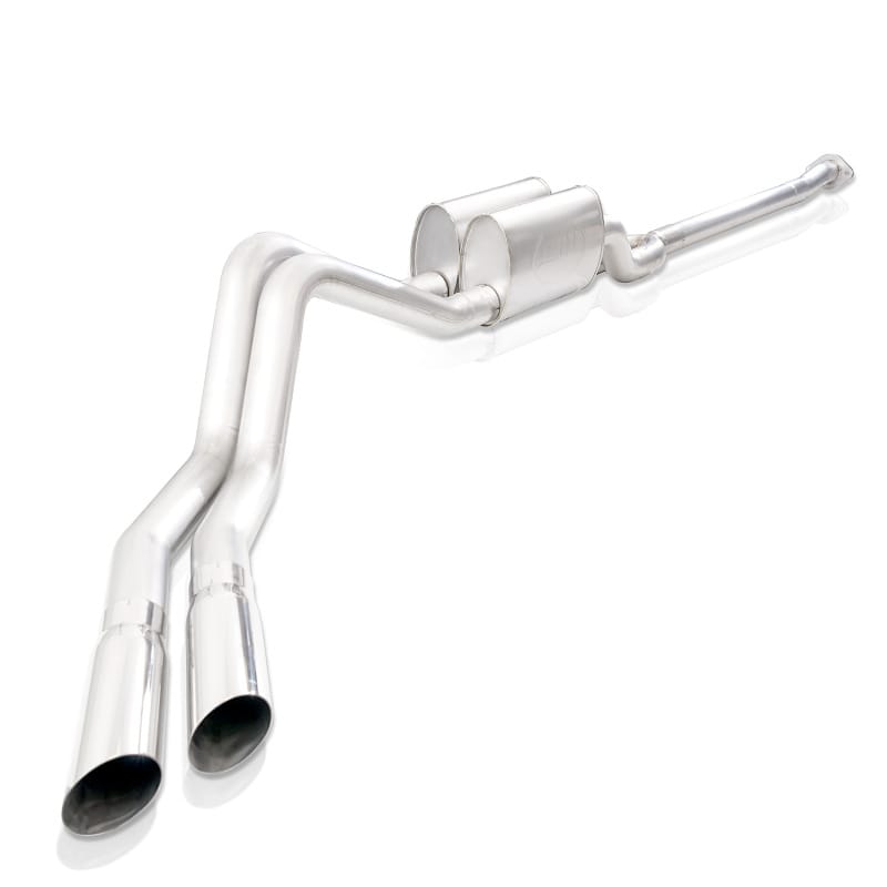 Stainless Works — Stainless Works Legend Catback Dual Custom Mufflers Y-Pipe Factory Connect