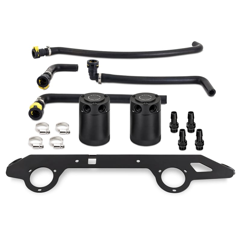 Mishimoto — Baffled Oil Catch Can System, fits Ford Bronco 2.7L 2021-2022