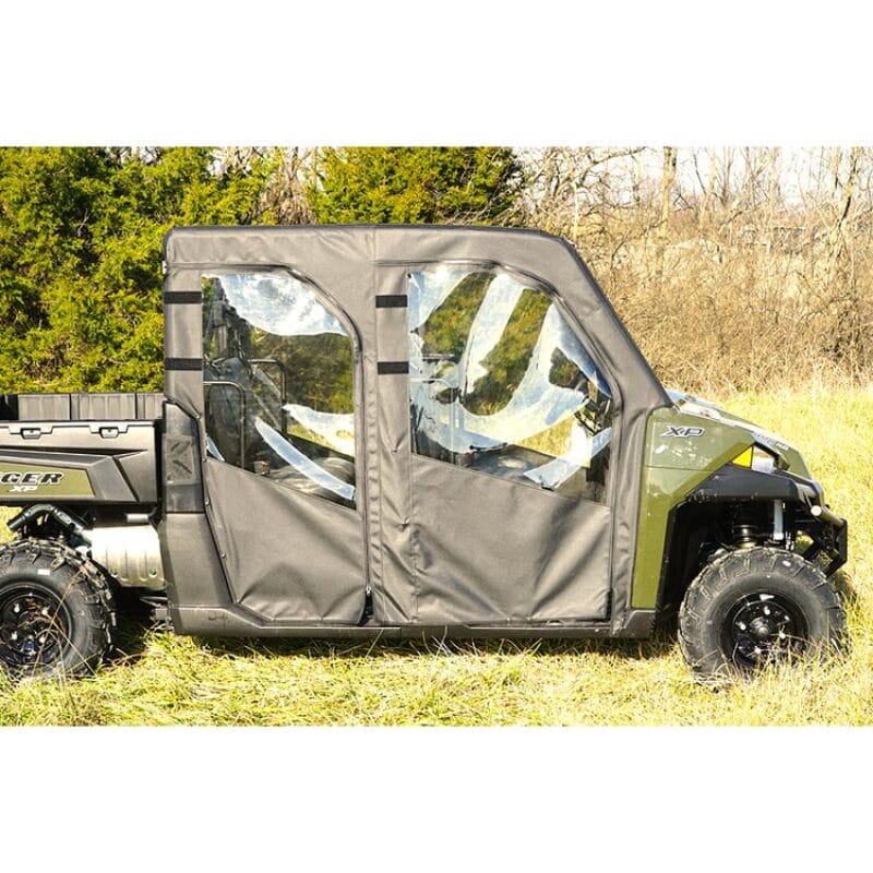 Seizmik — Seizmik 14-19 Polaris 1000 Ranger XP Crew Soft Doors w/ Zippers Kit