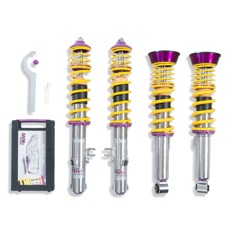 KW — Height Adjustable Coilovers with Independent Compression and Rebound Technology
KW COILOVER KIT V3 - 35271004