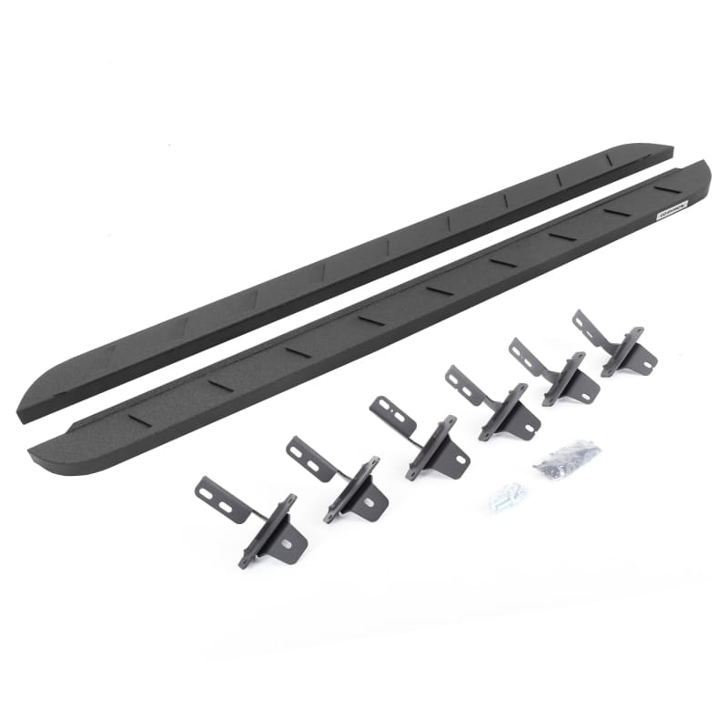 Go Rhino — RB10 Slim Line Running Boards with Mounting Brackets Kit