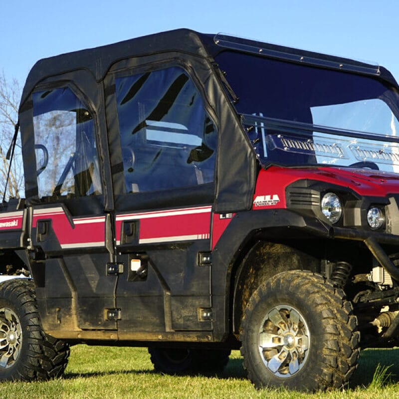 Seizmik — Seizmik 15+ Kawasaki Mule PRO-DXT/FXT Soft Upper Door Kit