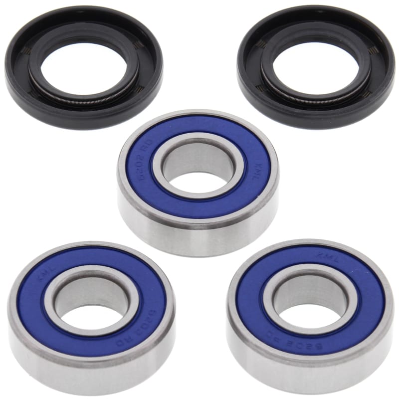 All Balls Racing — All Balls Racing 98-00 Kawasaki KX80 Wheel Bearing Kit - Rear