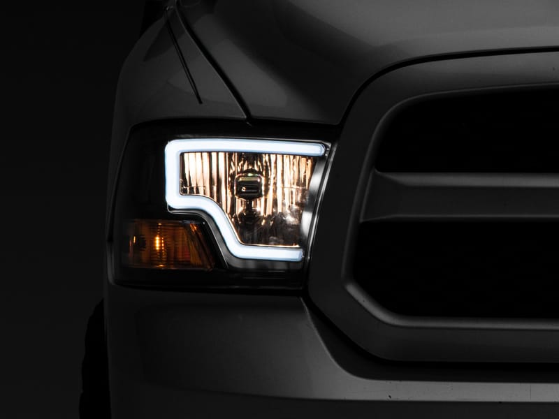 Raxiom — Raxiom 09-18 Dodge RAM 1500 LED Bar Headlights- Black Housing (Clear Lens)
Headlights
