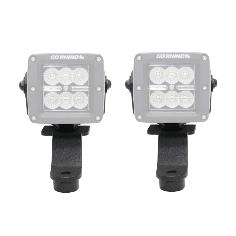 Go Rhino — Go Rhino 18-20 Jeep Wrangler JL/JLU/Gladiator JT Light Mount - 3in Cube
WS Cowl Mount