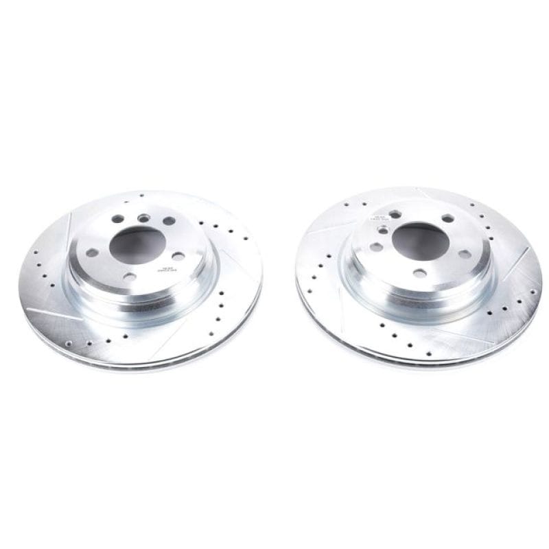 PowerStop — PowerStop Evolution Performance Drilled, Slotted & Plated Brake Rotor Pair