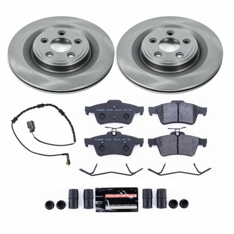 PowerStop — Track Day Spec High-Performance Brake Pad and Rotor Kit