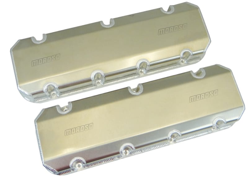 Moroso — Moroso Brodix SR20/Dart Pro1 Valve Cover - 3in - Exhaust & Intake Pockets - Aluminum - Pair