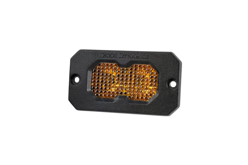 Diode Dynamics — Diode Dynamics C2 2.0 Sport Yellow Flood Flush ABL (Single)
