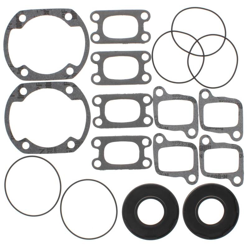 Vertex Pistons — Vertex Gaskets 1977 Moto ski Nuvik 343 Early Model FC/2 Complete Gasket Kit w/ Oil Seals