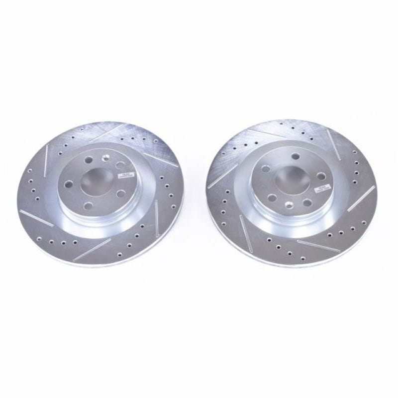 PowerStop — PowerStop Evolution Performance Drilled, Slotted & Plated Brake Rotor Pair
