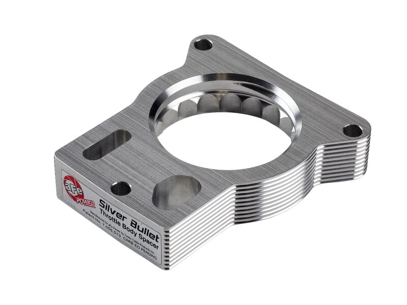 aFe — aFe Silver Bullet Throttle Body Spacer GM Trucks 2500/3500 96-00 V8-7.4L/01-07 V8-8.1L
Throttle Body Spacer