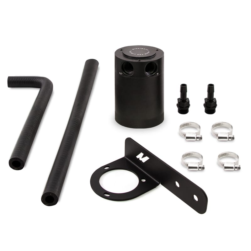Mishimoto — Baffled Oil Catch Can, PCV Side, fits Honda Civic 1.5 Turbo 2016-2021