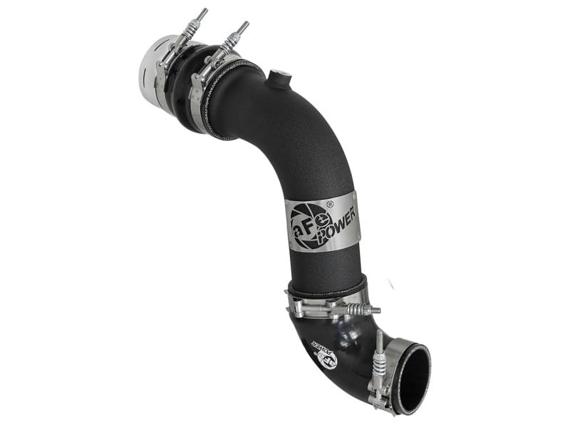 aFe — BladeRunner 3 IN Aluminum Cold Charge Pipe Black