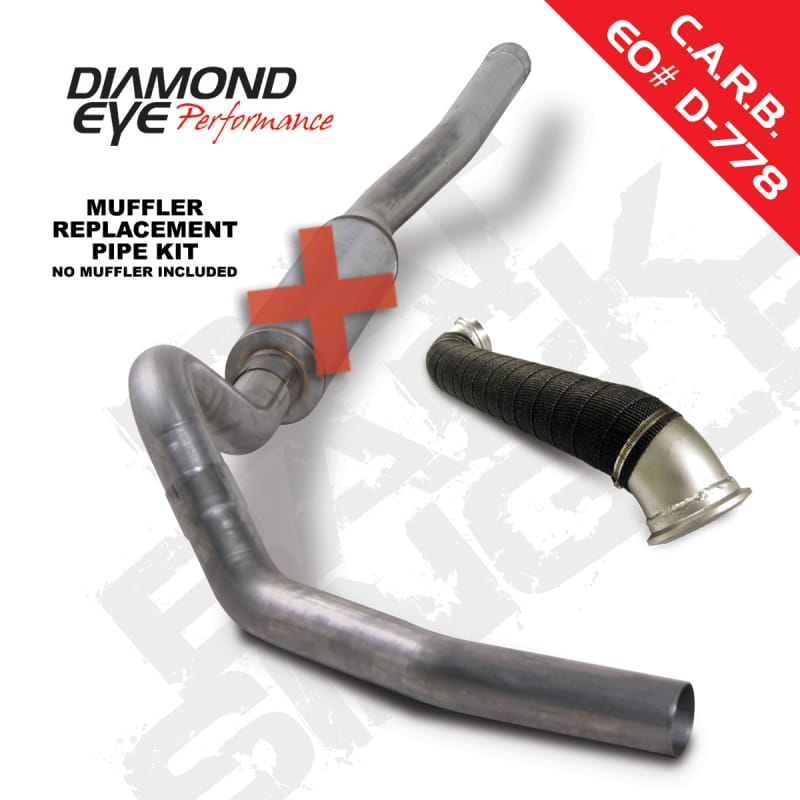 Diamond Eye Performance — 2006-2007 CHEVY 6.6L LBZ DURAMAX 2500/3500 (ALL CAB AND BED LENGHTS)-4in. SS