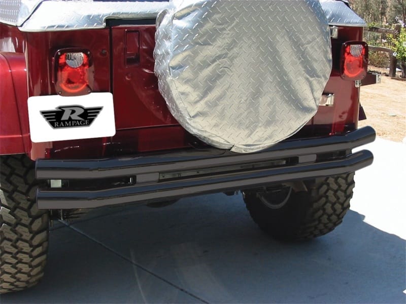 Rampage — Double Tube Bumper, Front or Rear without Hoop
Double Tube Bumper