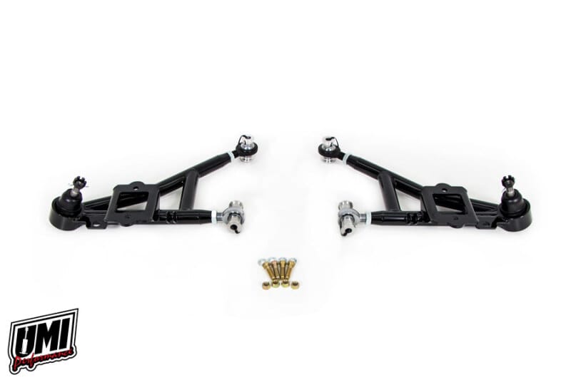 UMI Performance — 2300 - 1993-2002 GM F-Body Front Adjustable Lower A-Arms - Drag - CrMo
