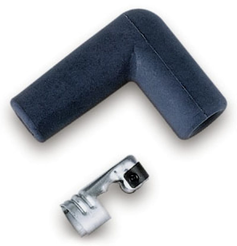 Moroso — Moroso Spark Plug Boot & Terminal Kit - Blue Max - 90 Degree Ends - Set of 8