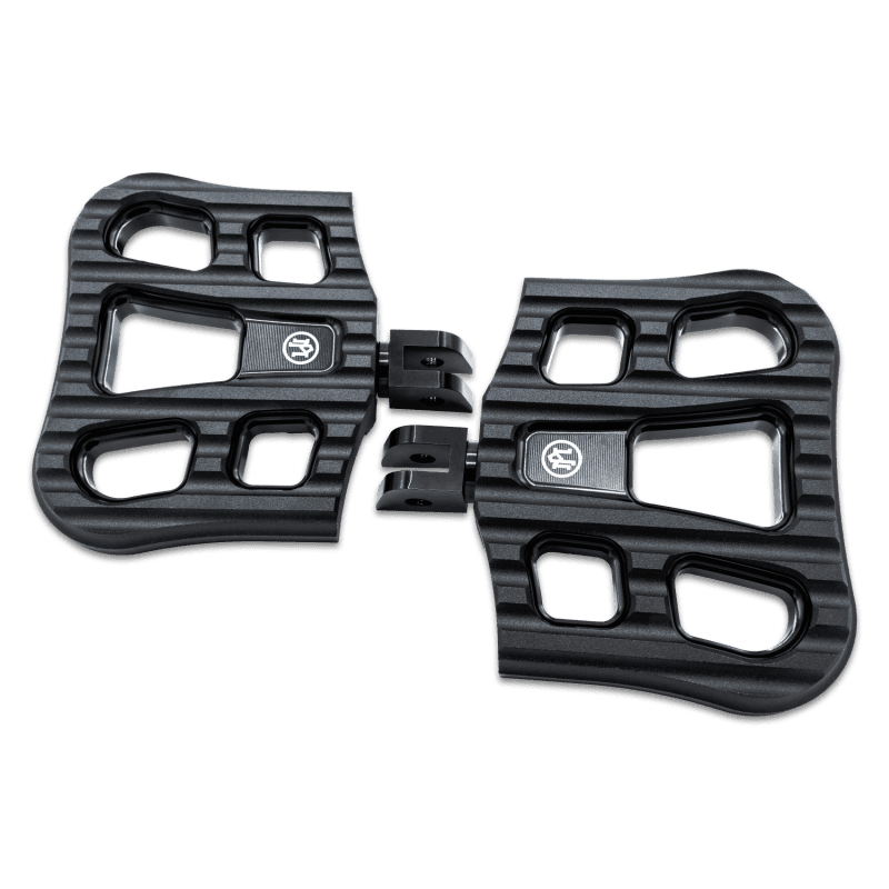 Performance Machine — Performance Machine 18-24 M8 Softail Floorboard Assembly Mini Rider Drifter - Black Ops