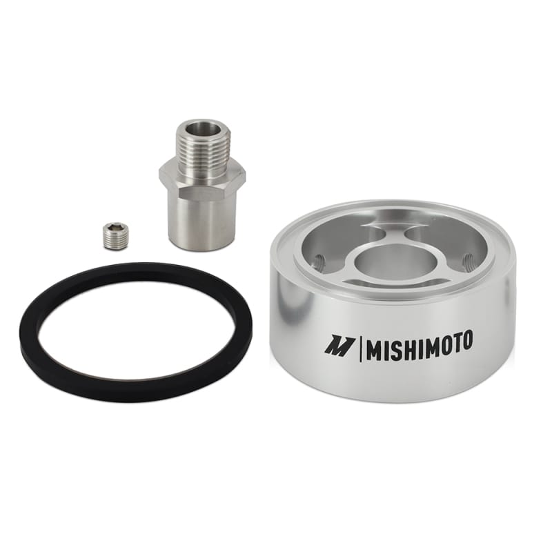 Mishimoto — Oil Filter Spacer, Silver, 32mm, 3/4-16