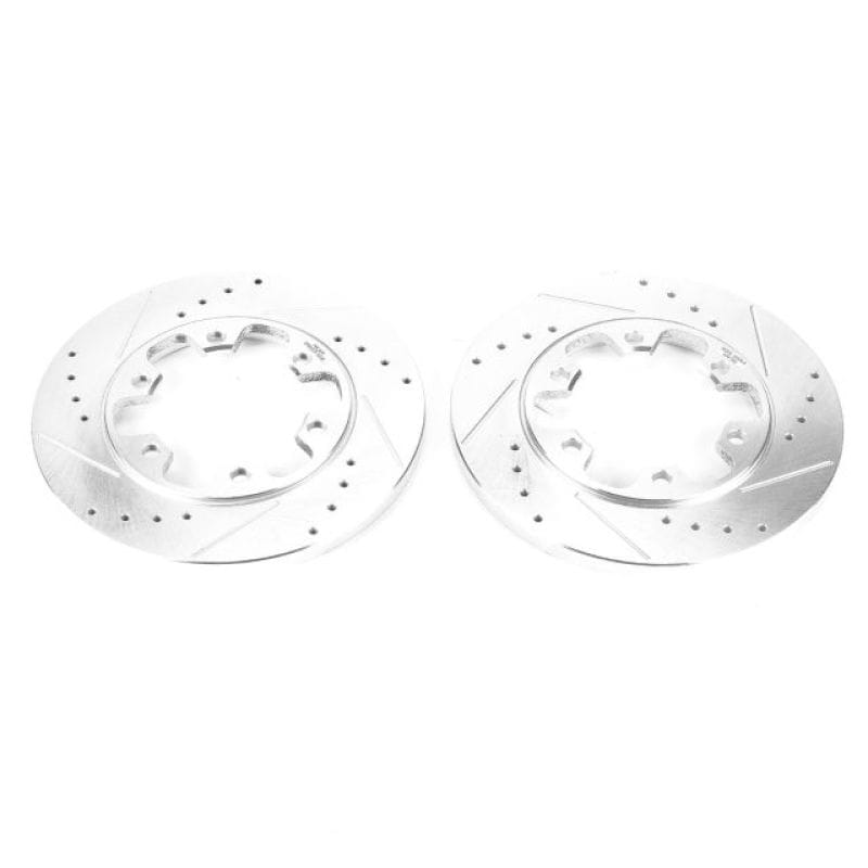 PowerStop — PowerStop Evolution Performance Drilled, Slotted & Plated Brake Rotor Pair