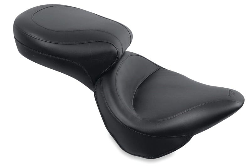 Mustang Motorcycle — Mustang 84-06 Harley Standard Rear Tire Wide Touring 1PC Seat - Black