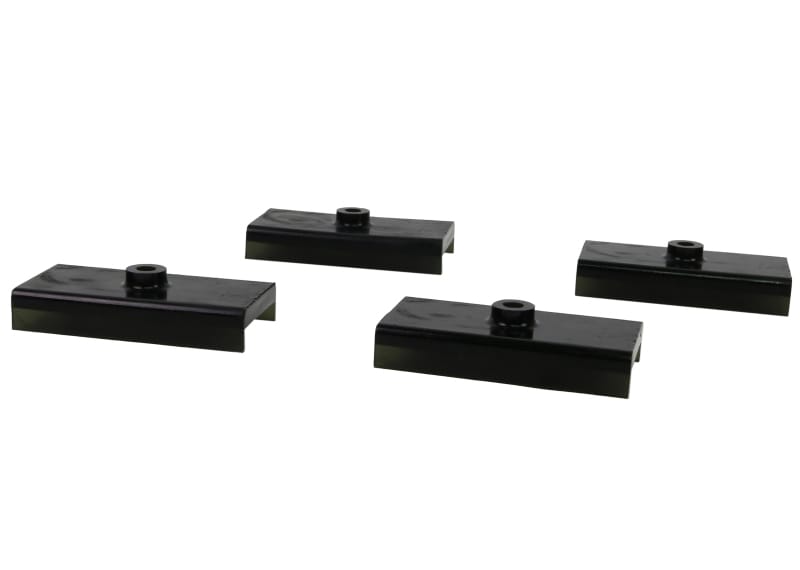 Whiteline — Leaf Spring - To Saddle Insulator Bushing Kit
Spring - to saddle insulator bushing