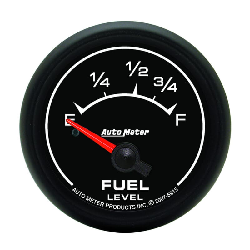 AutoMeter — GAUGE, FUEL LEVEL, 2 1/16" , 73OE TO 10OF, ELEC, ES
