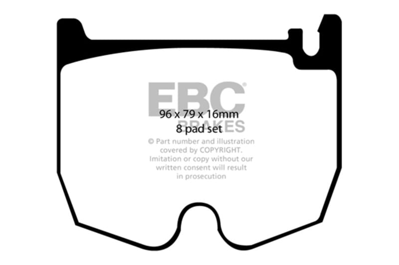 EBC — Yellowstuff Street And Track Brake Pads