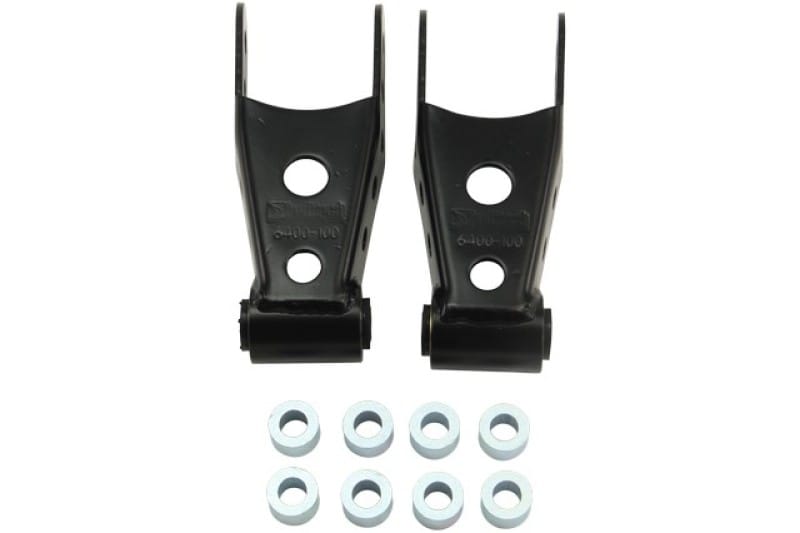 Belltech — SHACKLE KIT | 2 OR 3 INCH DROP - 6401
2 or 3" Drop Leaf Spring Shackle