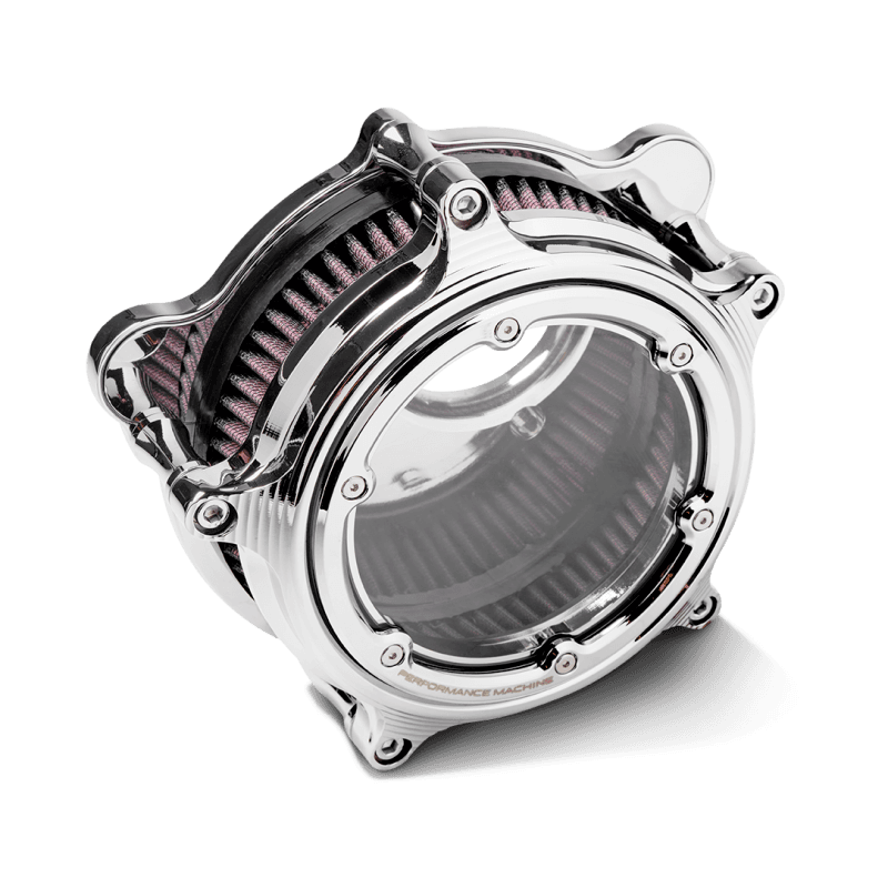 Performance Machine — Performance Machine Vision Air Cleaner W/Bezel - Chrome