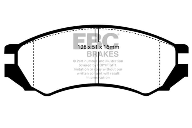 EBC — Ultimax OEM Replacement Brake Pads