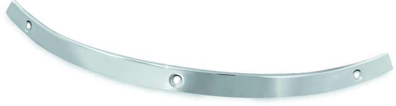 Kuryakyn — Kuryakyn Smooth Windshield Trim 14-Up Touring Chrome