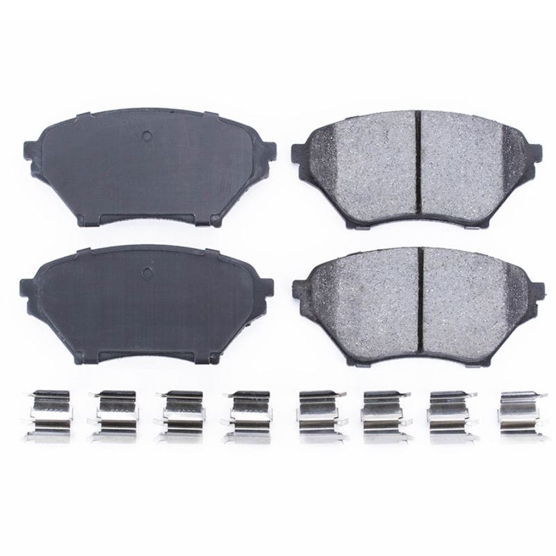 PowerStop — PowerStop - Z17 Low-Dust Ceramic Brake Pads with Hardware