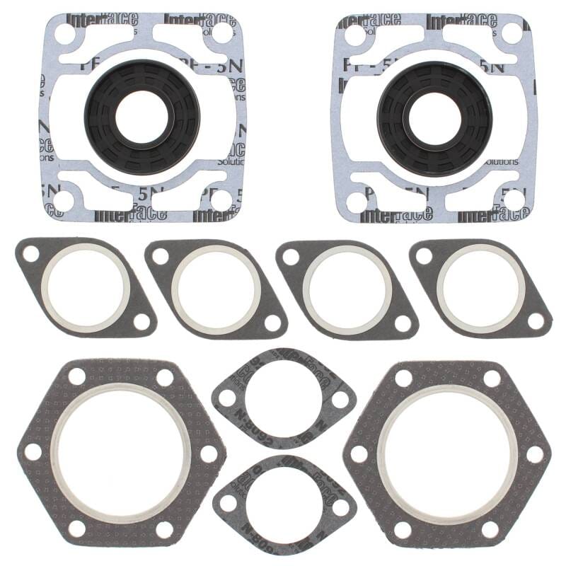 Vertex Pistons — Vertex Gaskets 78-79 Polaris Cobra Complete Gasket Kit w/ Oil Seals