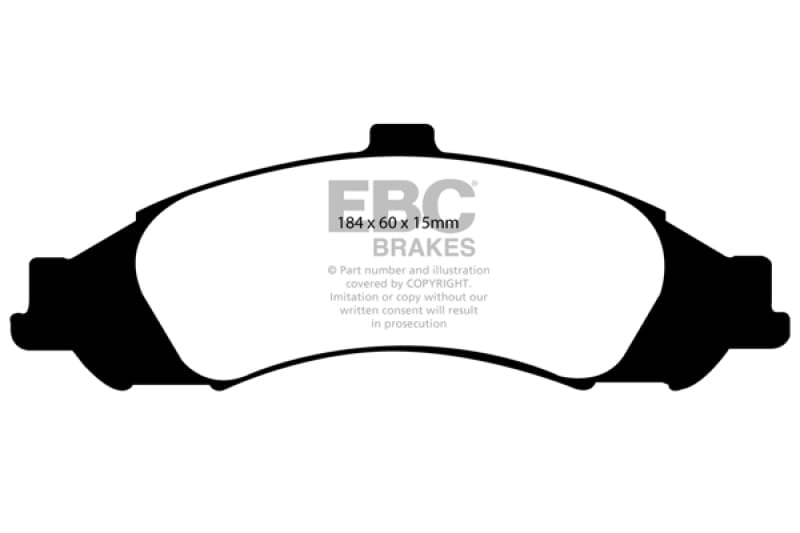 EBC — Redstuff Ceramic Low Dust Brake Pads