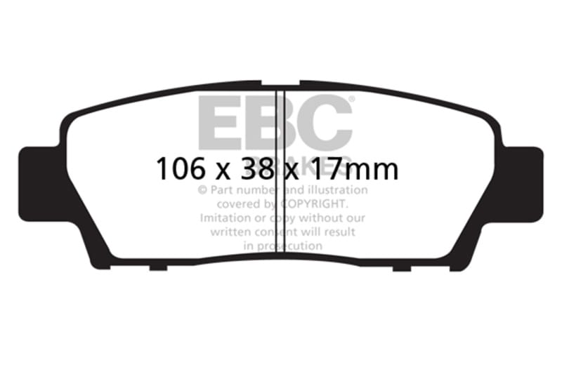 EBC — Greenstuff 2000 Series Sport Brake Pads