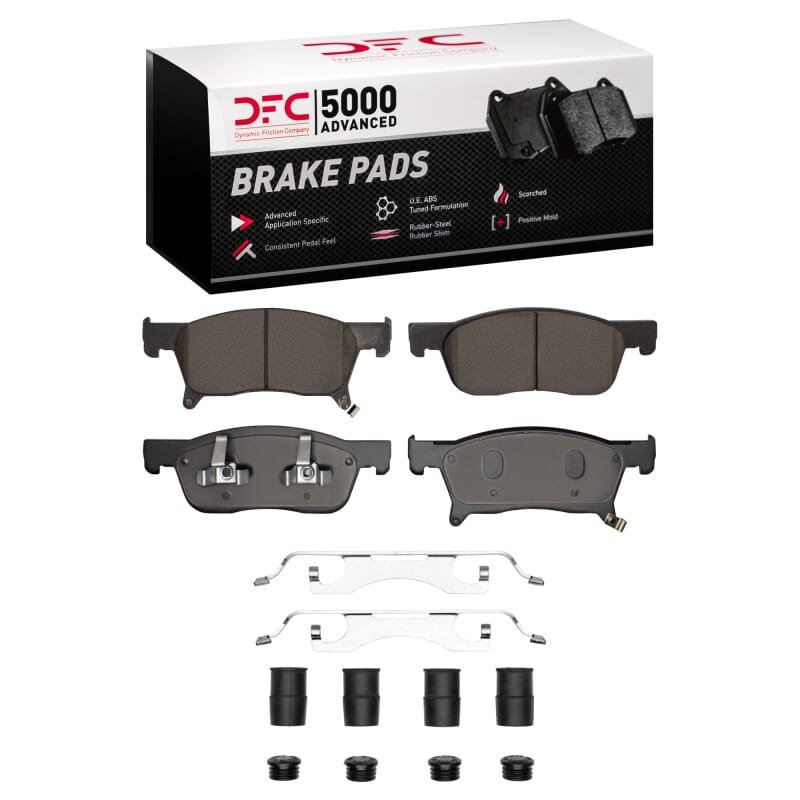 DFC — DFC 5000 Advanced Pads - Ceramic and Hardware Kit