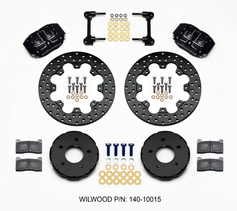 Wilwood — KIT,DRAG,FRONT,MUSTANG 94-04,11.75 DRILLED,ANO