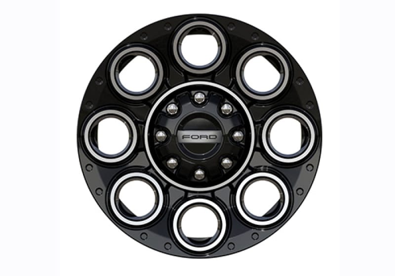 Ford Racing — 2023 -2026 Super Duty 20" X 8" Wheel Kit-Black With Machined Face