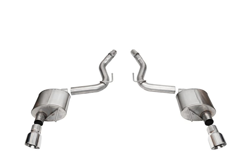 CORSA Performance — Corsa 2024+ Ford Mustang Sport Axle-Back Dual Rear Exit with 4.5in Polished Pro-Series Tips
Exhaust