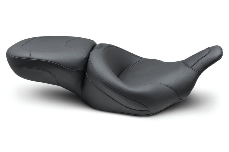 Mustang Motorcycle — Mustang 97-07 Harley Electra Glide, Road Glide Wide Touring 1PC Seat - Black