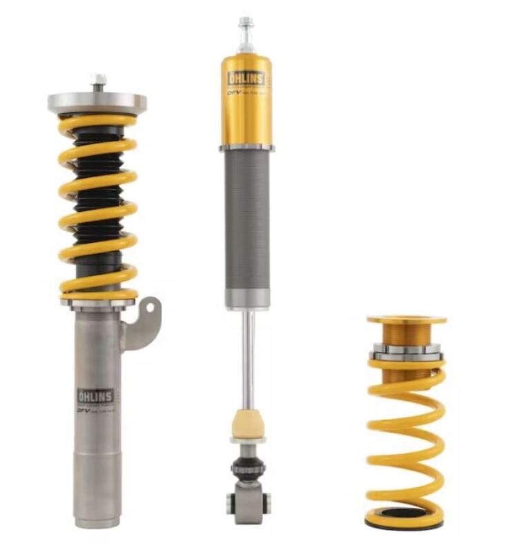 Ohlins — Road & Track Coilover Suspension System featuring Dual Flow Valve Technology