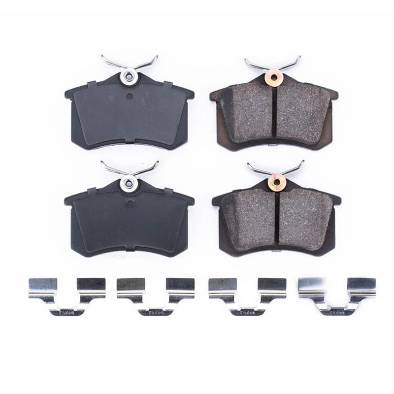 PowerStop — PowerStop - Z17 Low-Dust Ceramic Brake Pads with Hardware
