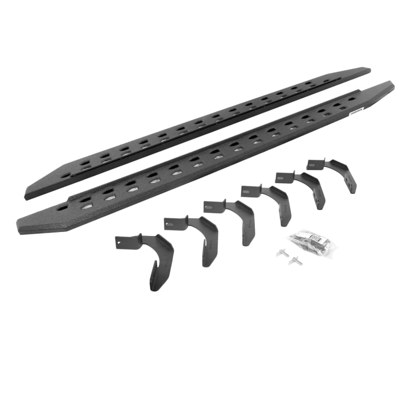 Go Rhino — RB20 Slim Line Running Boards with Mounting Bracket Kit